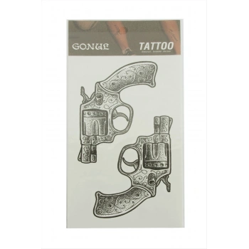 Silah Tattoo Dövme Sticker