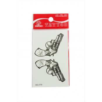Silah Tattoo Dövme Sticker