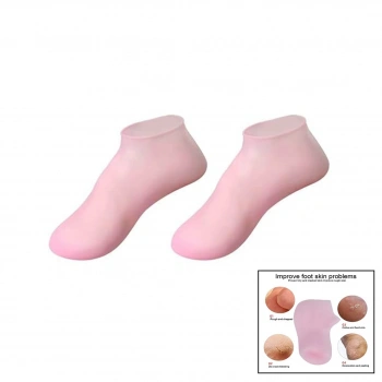 SİLİKON ÇORAP  NEMLENDİREREK DOĞAL SAĞLIKLI GÖRÜNÜM SAĞLAYICI (4887)