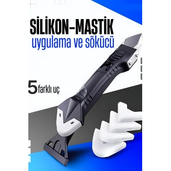Silikon Mastik Tutkal Sökme ve Uygulama Kiti