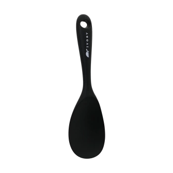SİLİKON - SİYAH  PİLAV  SERVİS  KAŞIK  22CM (4887)