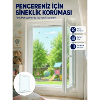 Sinek Ve Uçan Böceklere Karşı Koruyucu Pencere Sineklik Filesi