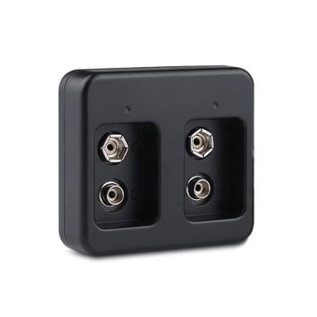 SİYAH 2X9 VOLT PİL ŞARJ CİHAZI (4887)