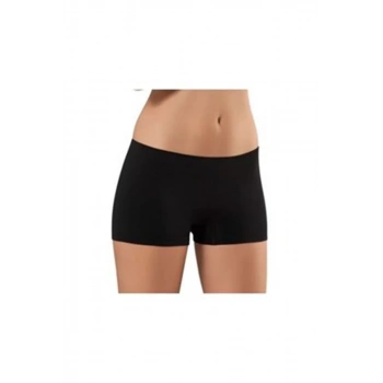 Siyah Dikişsiz Kadın Boxer Korse - 700