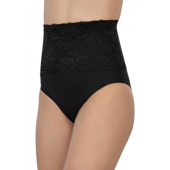 MARSİLYAN™ SİYAH MI  2090 Önü Dantelli Yüksek Bel Slip Korse