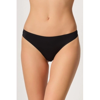 MARSİLYAN™ SİYAH MI  2802 Yapıştırma Lazer Kesim String Külot