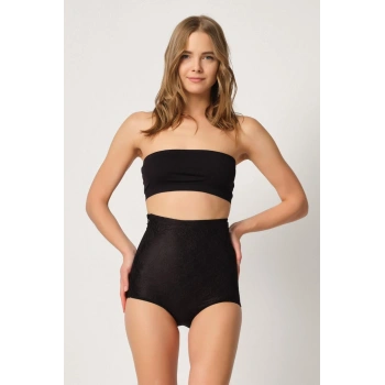 MARSİLYAN™ SİYAH MI  2842 Lazer Dantelli Slip Korse