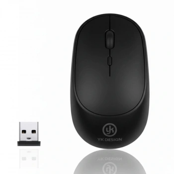 Siyah Renkli Ergonomik Sessiz Kablosuz Mouse – USB Alıcılı, Ofis ve Oyun İçin Konforlu Bilgisayar Faresi MS6310 (4887)