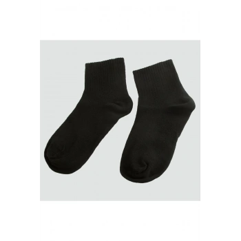 Siyah Renkli Kolej Çorap