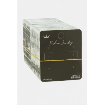 Siyah Renkli Küpe Kartı 200 Adet