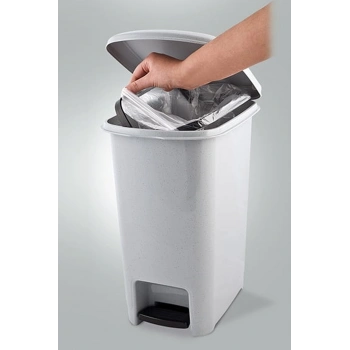 Slim Pedallı Çöp Kovası 15 Lt. -M1052