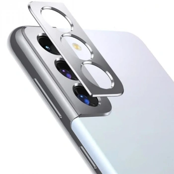 Sm Galaxy S21 / S21+ 3d Metal Kamera Koruyucu Metal Lens