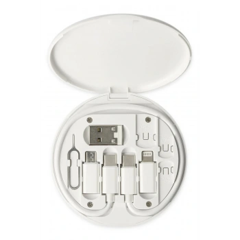 SN06 3in1 Kablo ve Kart Düzenleyici - Beyaz