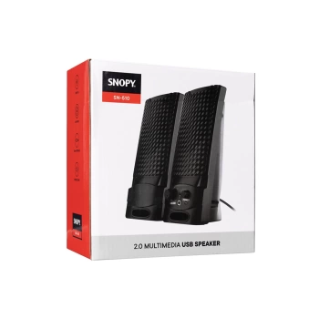 SNOPY SN-510 3 WATT USB 2.0 SİYAH  1+1 SPEAKER (4887)