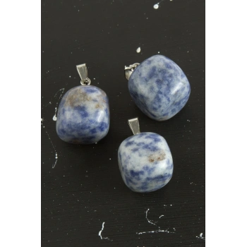 Sodalit Doğaltaş Kolye Ucu