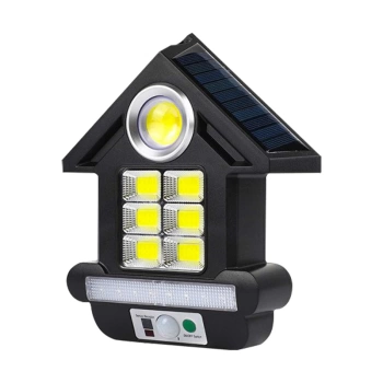 SOLARLI KUMANDALI 81 LEDLİ SENSÖRLÜ KAPI AYDINLATMASI CL-S180 (4887)