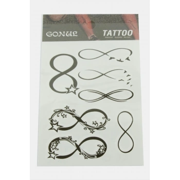 Sonsuzluk Tattoo Dövme Sticker