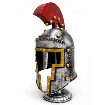 Şövalye Miğferi Biblosu - Metal - 53x16 cm Dekoratif Obje