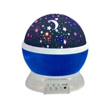 STAR MASTER PİLLİ DÖNERLİ GECE LAMBASI (4887)