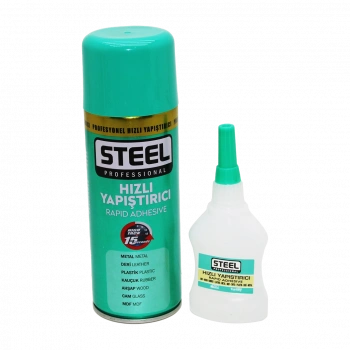 STEEL 400ML+60GR BÜYÜK HIZLI YAPIŞTIRICI (4887)