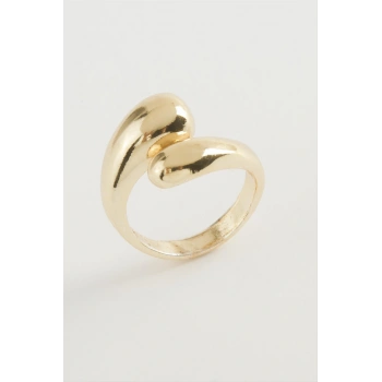 Su Damlası Metal Yüzük