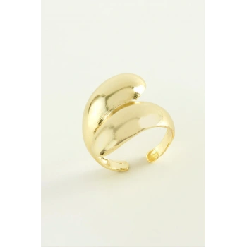 Su Damlası Metal Yüzük