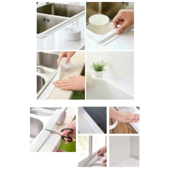 Su Sızdırmaz Bant Lavabo Küvet Kenar Bandı 4 CM (7272)