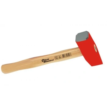 Taşçı Keski Çekiç 1000 Gr - Boyalı, Ahşap Saplı