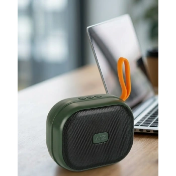 Taşınabilir Bluetooth Hoparlör Usb Tf Kart Fm Radyo Destekli Güçlü Ses
