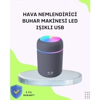 Taşınabilir Hava Nemlendirici – Renkli Işık Ve Usb Bağlantı