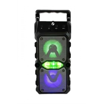 Taşınabilir Kablosuz Bluetooth Hoparlör Uzun Pil Ömrü Led Işıklı