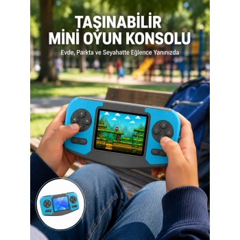 Taşınabilir Mini Video Oyun Konsolu Ergonomik Tasarım