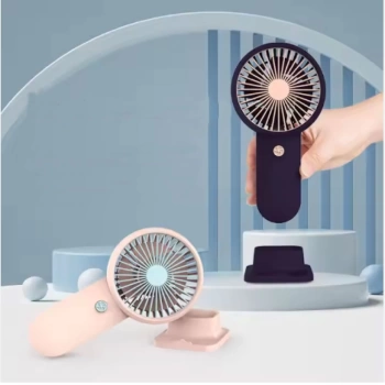 Taşınabilir Şarjlı El ve Masa Üstü Mini Fan