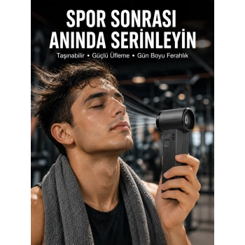 Taşınabilir Şarjlı Güçlü Hava Üfleme Aleti Çok Yönlü Kullanım Yeni Nesil