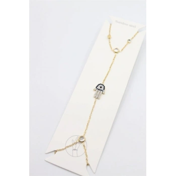 Taşlı Çelik Şahmeran - Altın
