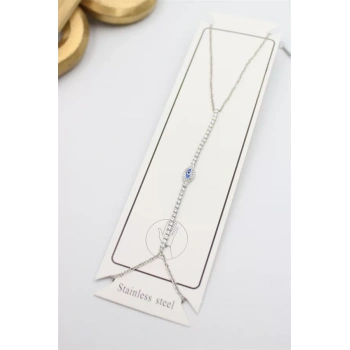 Taşlı Nazar Şahmeran - Gümüş