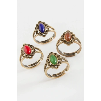 Taşlı Otantik Yüzük