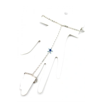 Taşlı Yıldız Şahmeran - Gümüş