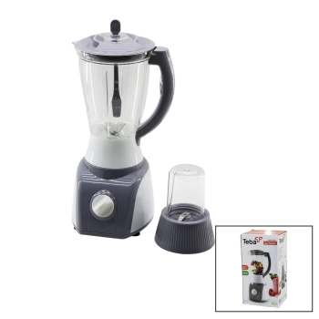 TEBA TSW-1800 BUZ KIRICIÇOK AMAÇLI BLENDER DOĞRAYICI 2PCS HAZNE - BIÇAK SİSTEMİ=2.5LT 2 KADEME HIZ+PULSE (4887)