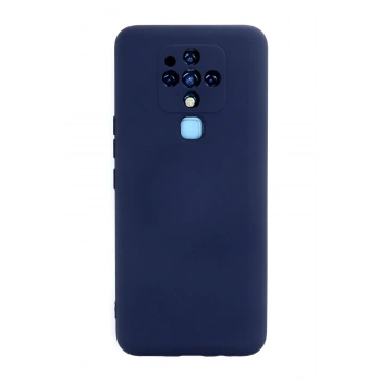 Tecno Camon 16 Kılıf Nano içi Kadife Silikon - Lacivert