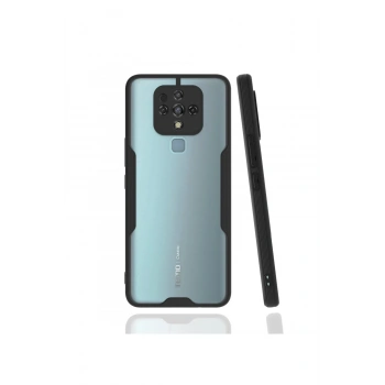 Tecno Camon 16 Kılıf Platin Silikon - Siyah