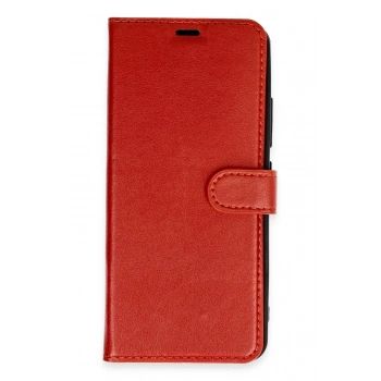 Tecno Pova 5 Kılıf Trend S Plus Kapaklı Kılıf - Kırmızı