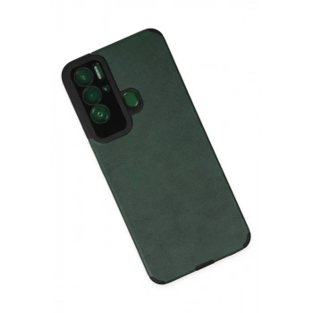 Tecno Pova Neo Kılıf Loop Deri Silikon - Yeşil