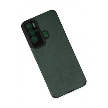 Tecno Pova Neo Kılıf Loop Deri Silikon - Yeşil