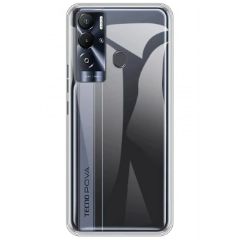 Tecno Pova Neo Kılıf Lüx Şeffaf Silikon