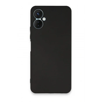 Tecno Spark 9 Pro Kılıf First Silikon - Siyah