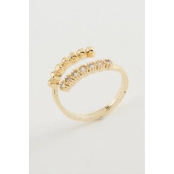 Tek Sıra Taşlı Yüzük