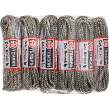 Temsan 10 mt Çok Amaçlı İp 12li