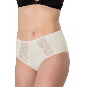 MARSİLYAN™ TEN MI  1445 Modal Cotton Yüksekbel Dantelli Külot