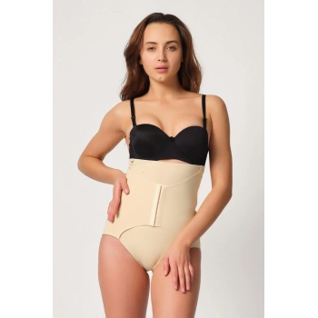 MARSİLYAN™ TEN MI  2932 Double Karın Agraf Destekli Slip Lazer Korse